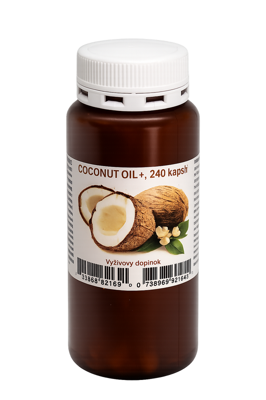 COCONUT OIL + 240 kapslí